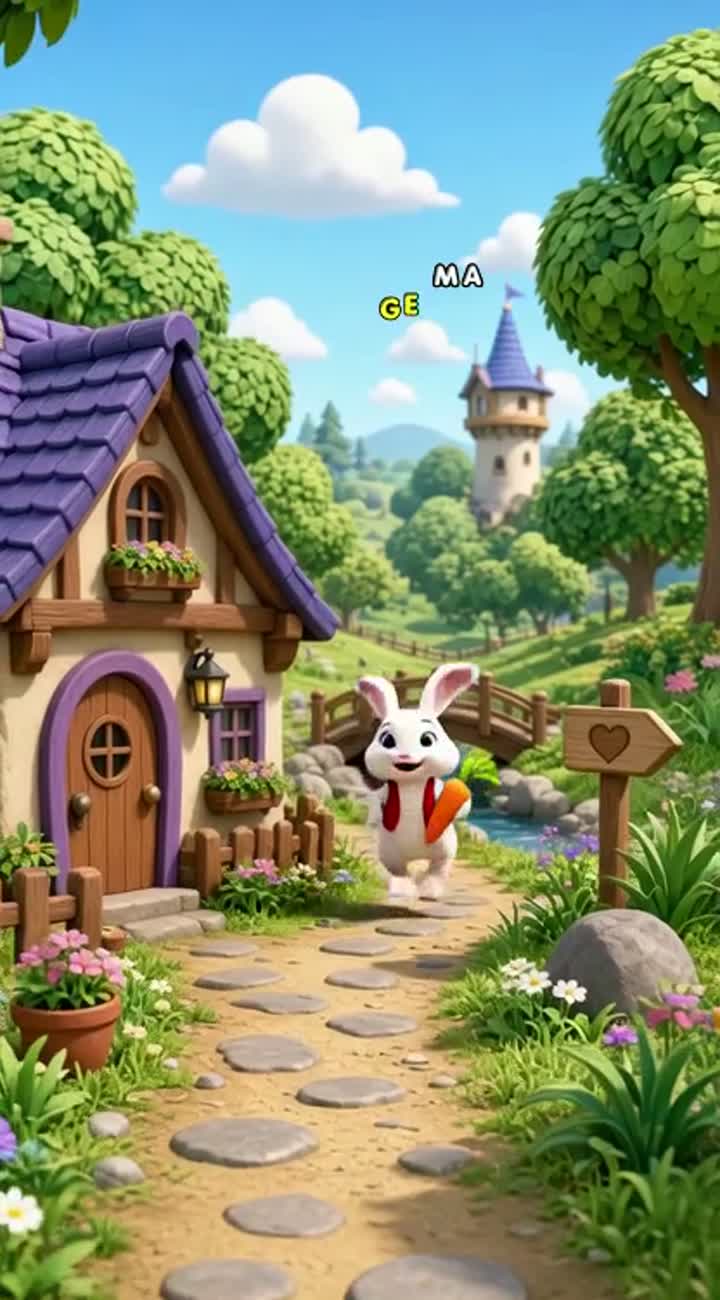 Complete 3D animated cartoon video for children aged 3-8 titled… — AI cartoon