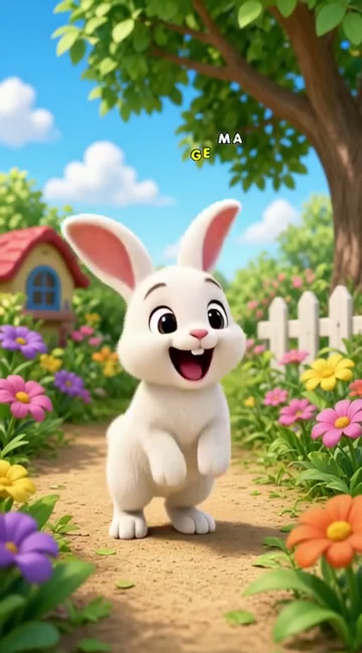 Crie um YouTube Short educativo infantil de em formato vertical… — AI cartoon