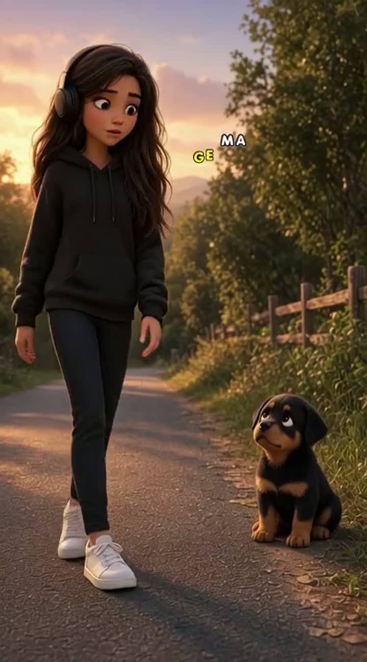 Beautiful emotional 3D animated movie in Pixar style… — AI cartoon