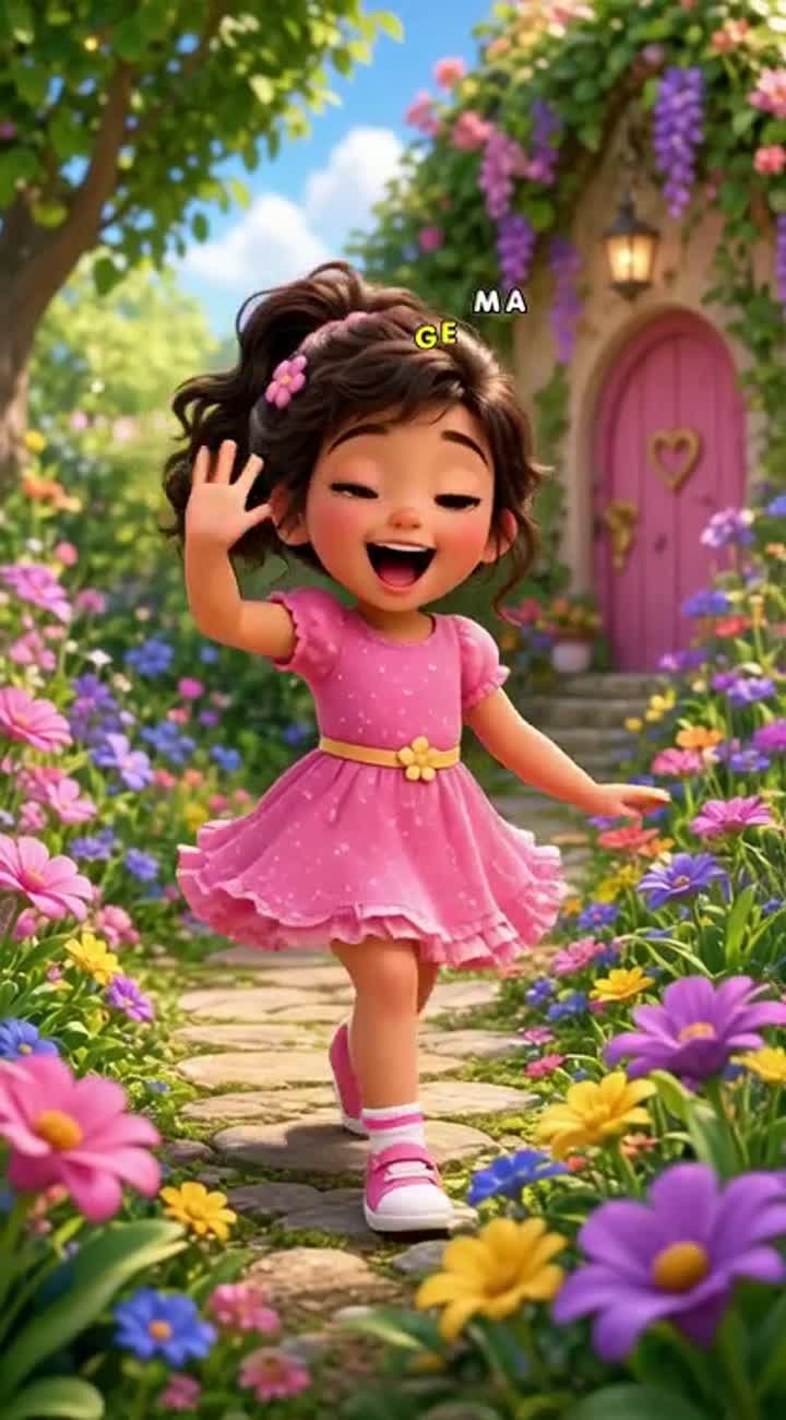 Turn this child's photo into a cute 3D cartoon character — AI cartoon