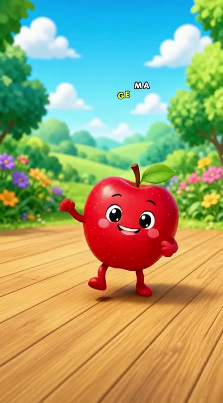 The Dancing Fruits — AI cartoon