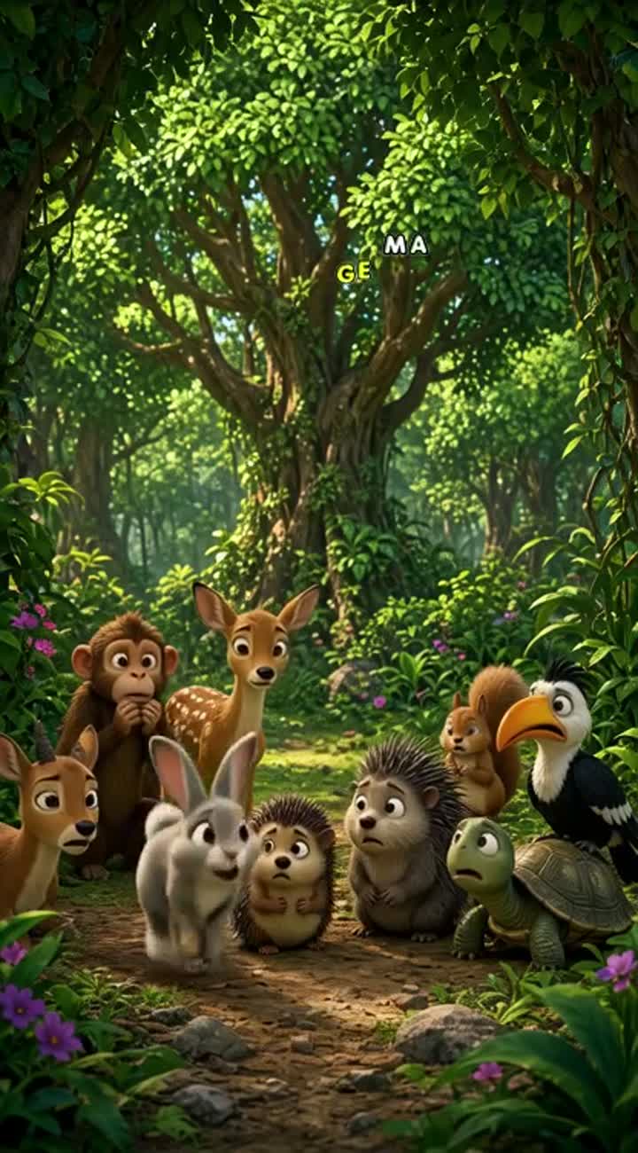 Expressive characters, and a continuous cinematic shot — AI cartoon