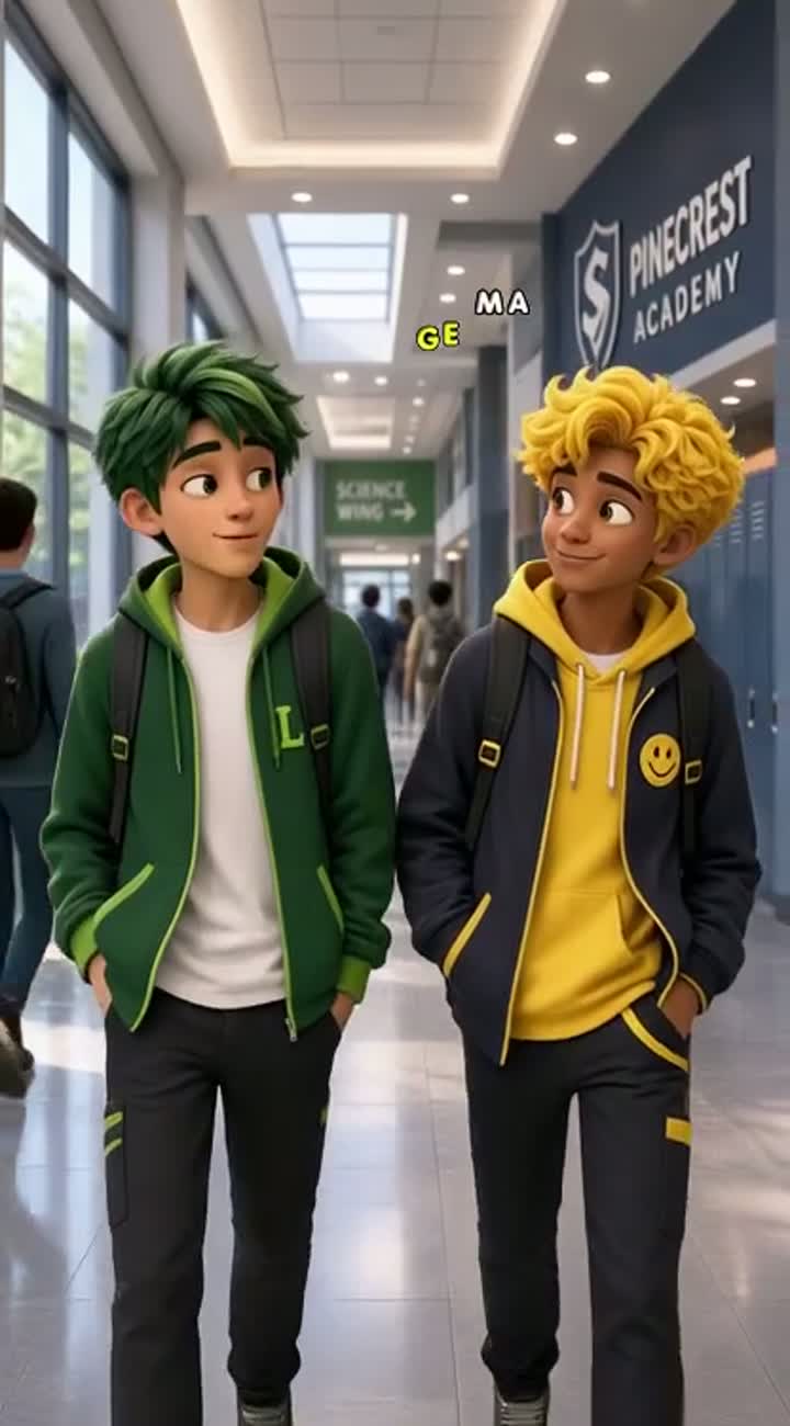 A realistic 3D animated film in the style of family animation — AI cartoon