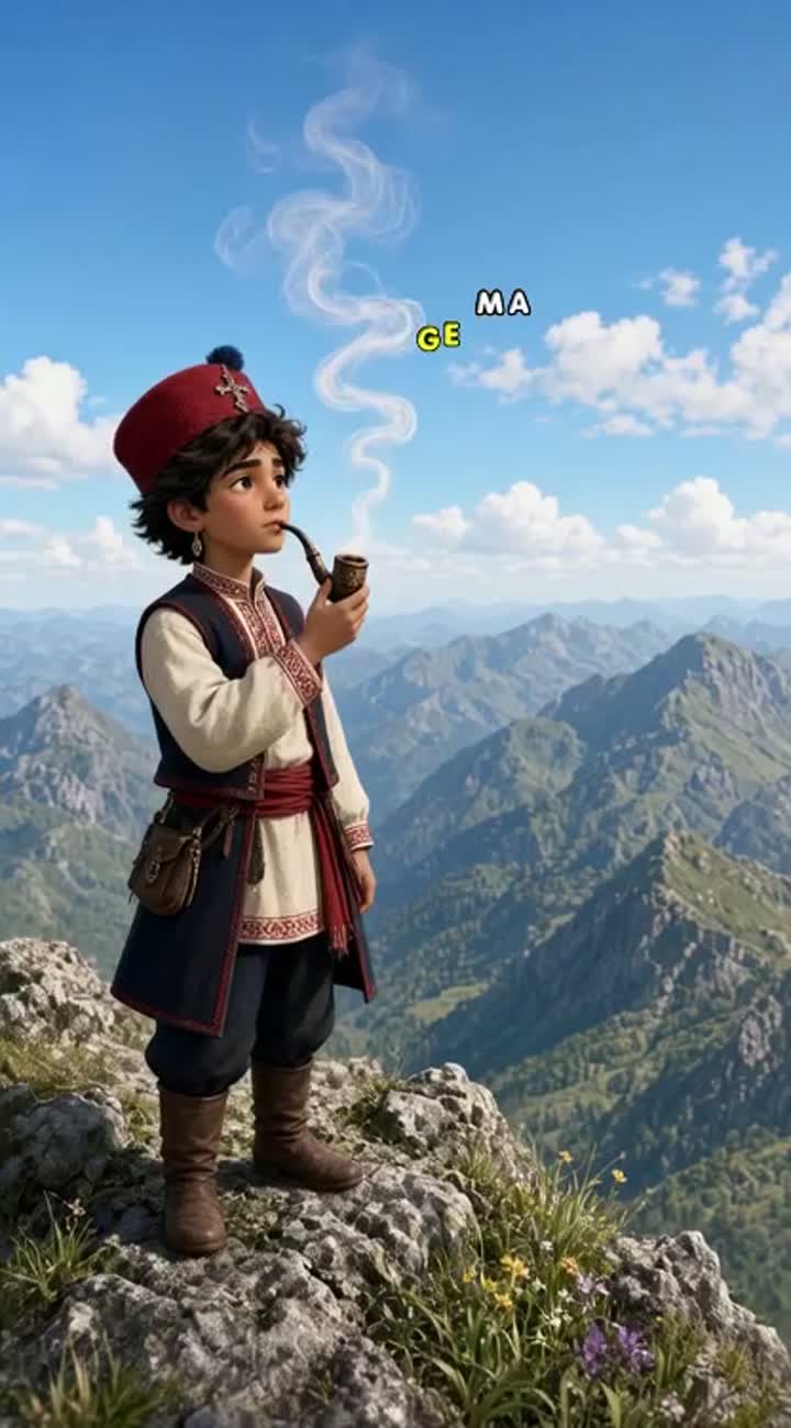 Fluid animation — AI cartoon