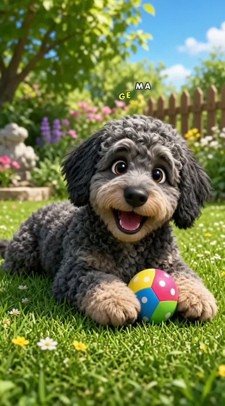 A beautiful high-quality 3D animated children's cartoon — AI cartoon