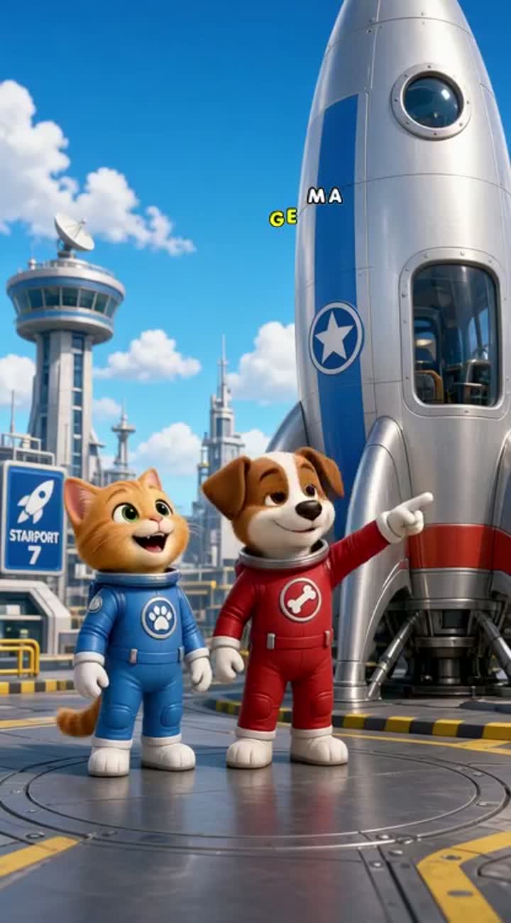 VIDEO FORMAT: VERTICAL 9:16, 1080×1920, FULL-SCREEN PORTRAIT VIDEO — AI cartoon