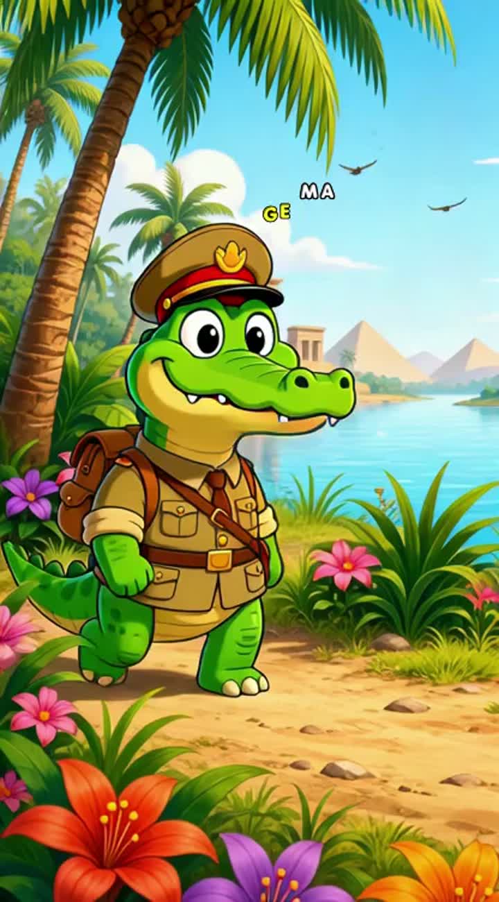 Crée un dessin animé musical pour enfants basé sur la chanson… — AI cartoon