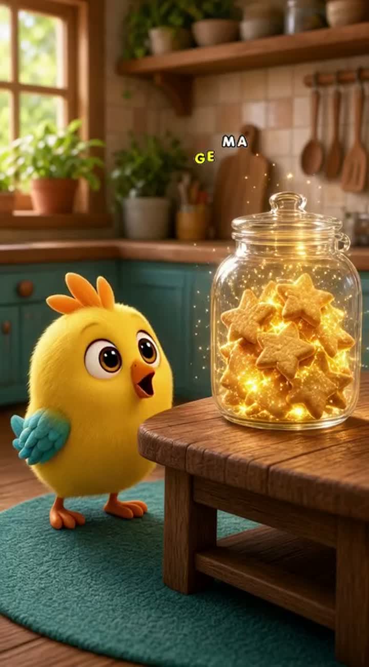High-quality 3D animated children's cartoon, vertical 9:16, — AI cartoon