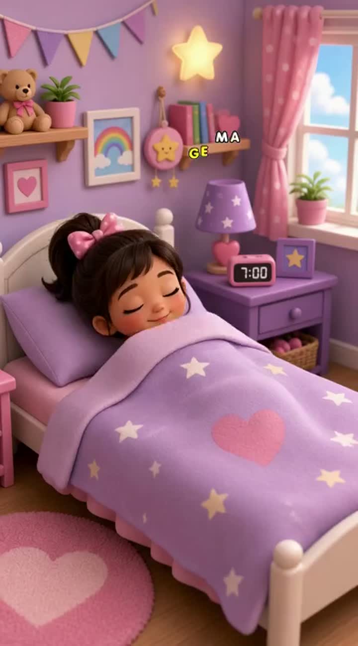 3D cartoon animation for young children featuring a cute… — AI cartoon