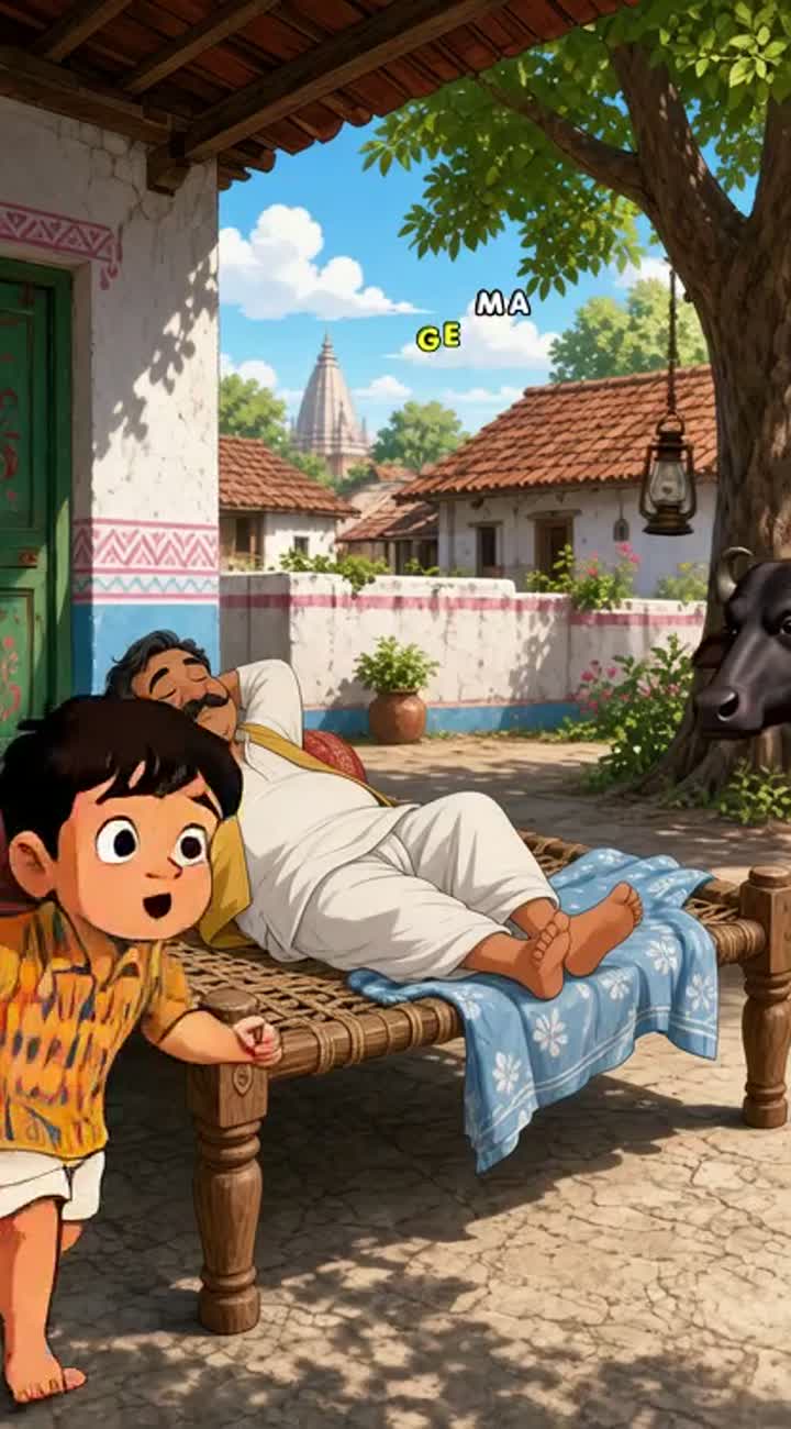 A vibrant, colorful cartoon with smooth, expressive animation… — AI cartoon