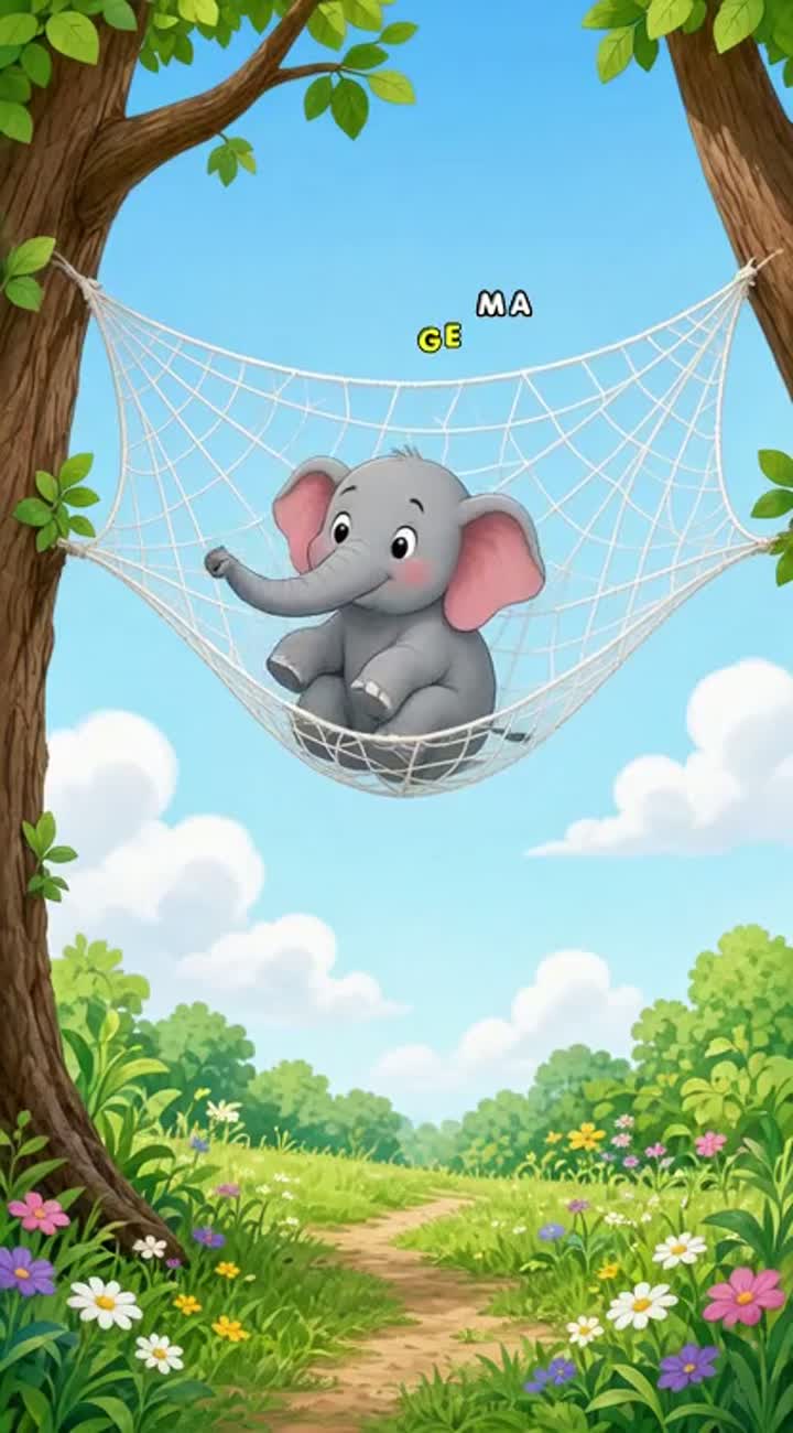 Chanson française pour enfants, joyeuse, drôle et entraînante… — AI cartoon