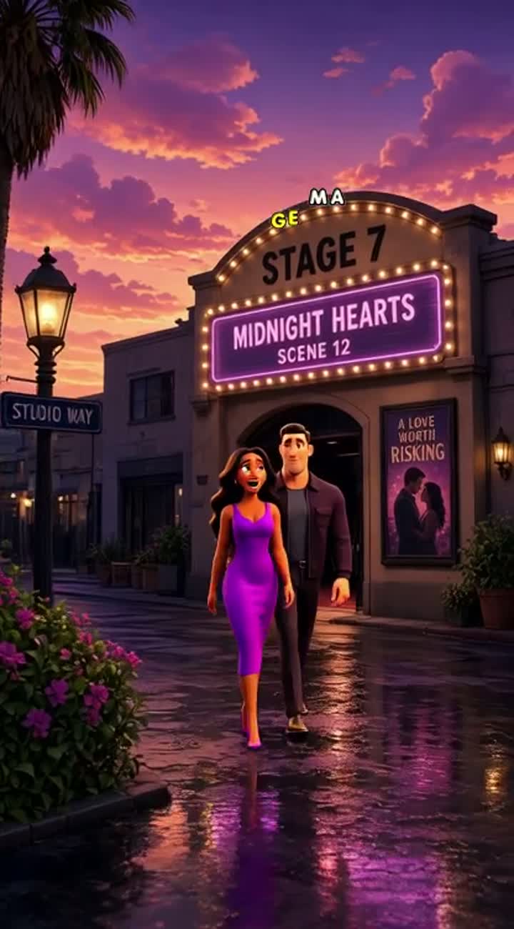 Ai Pixar animated film about Ayesha curry acting in a movie where… — AI cartoon