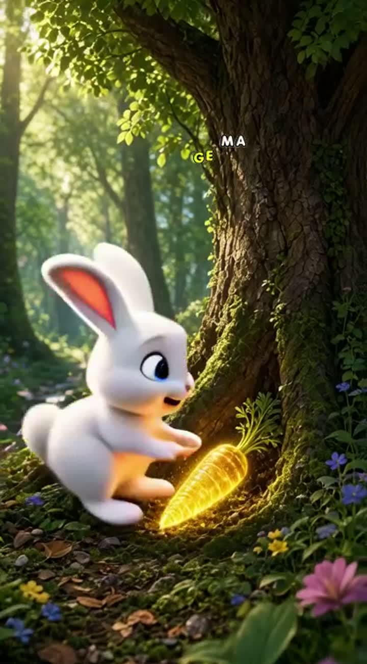 High-quality, adorable 3D animated cartoon story for young children — AI cartoon