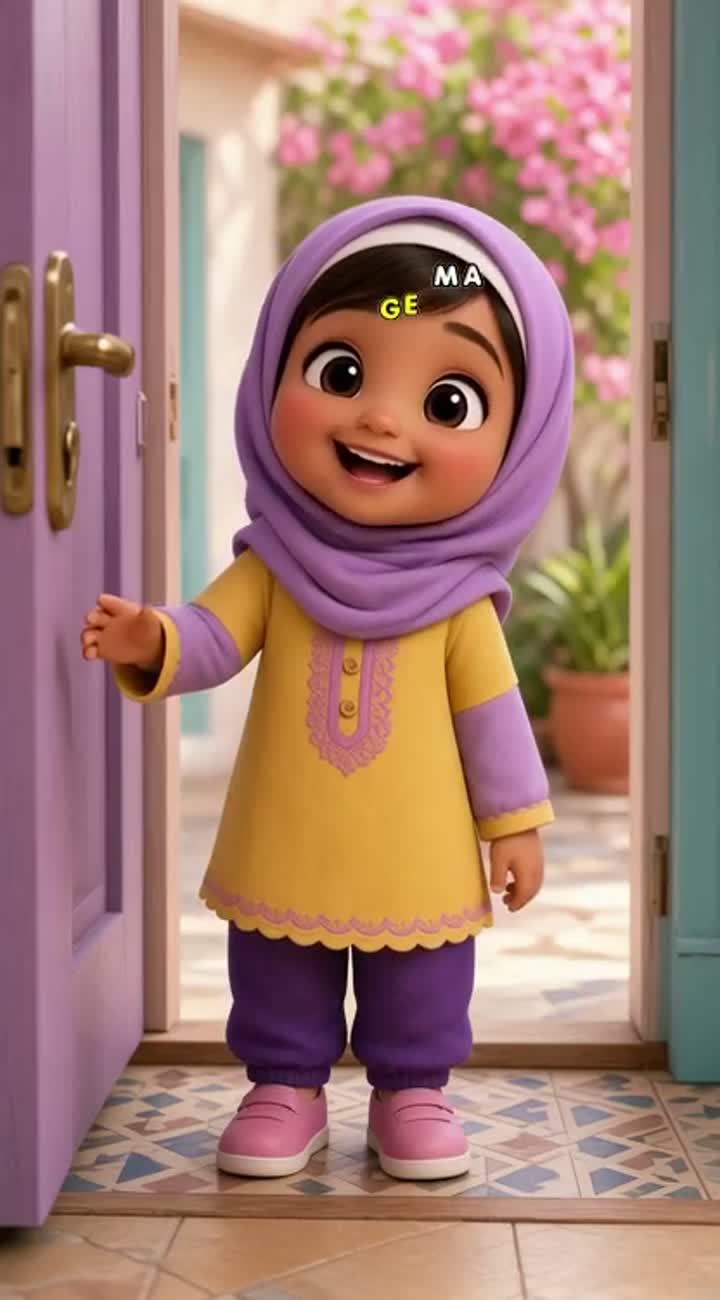 A cartoon character named Layla: Create a consistent original 3D… — AI cartoon