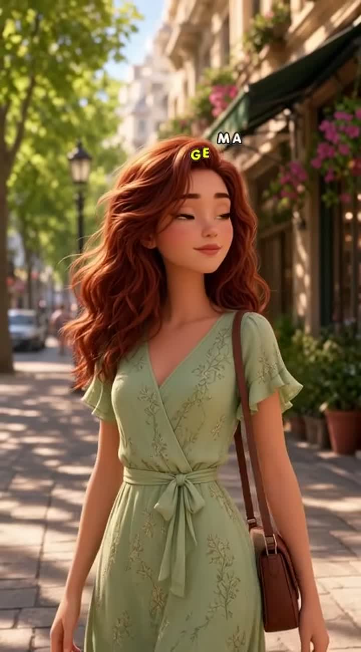 3D animated romantic comedy, cinematic family animation style — AI cartoon