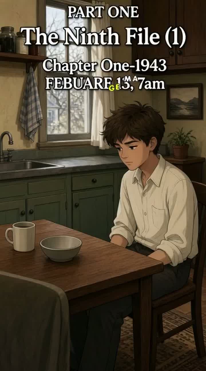 PART ONE The Ninth File (1) — AI cartoon