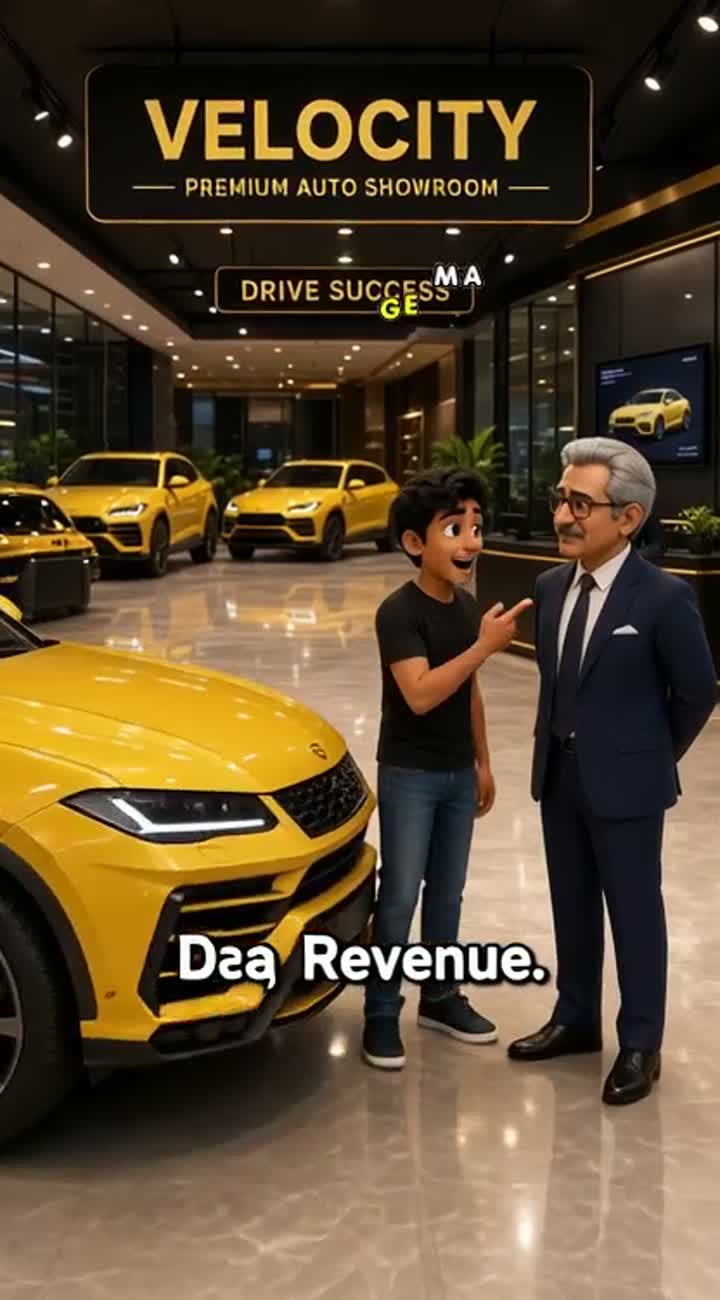 The Smart Businessman - Revenue Is Not Profit — AI cartoon