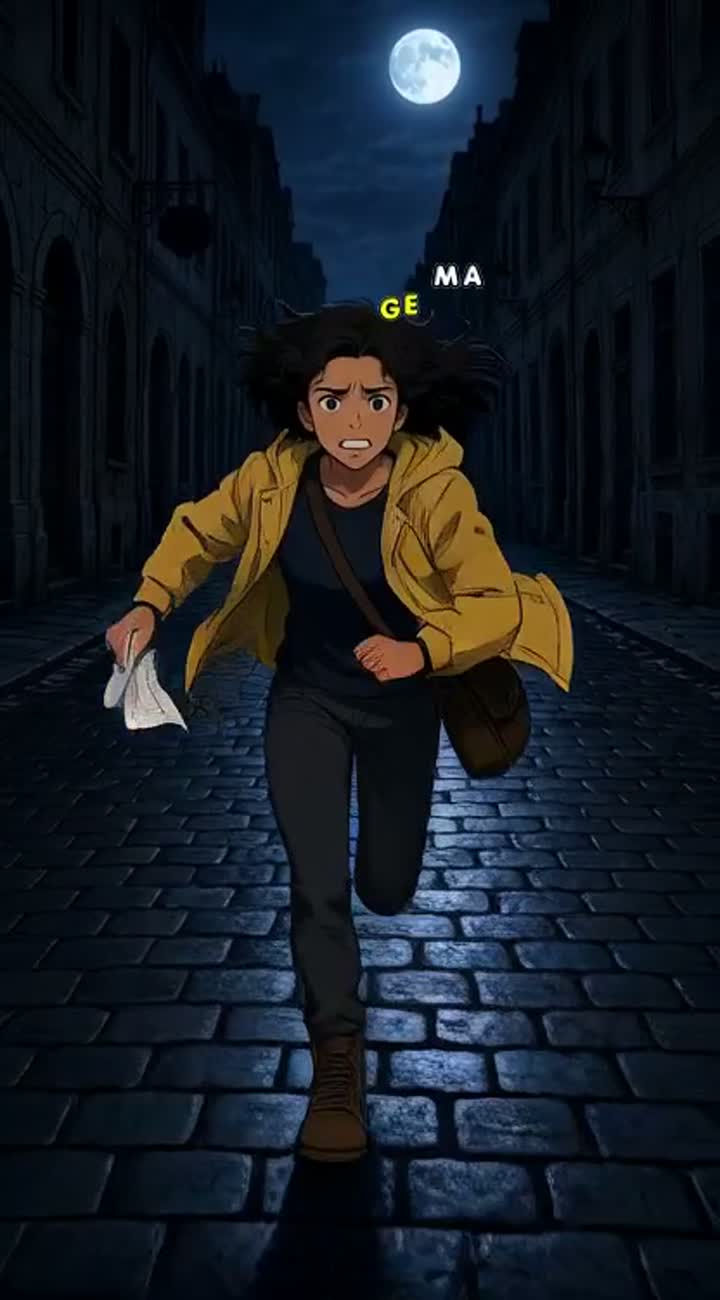 Cinematic painterly anime animation, hand-painted style — AI cartoon