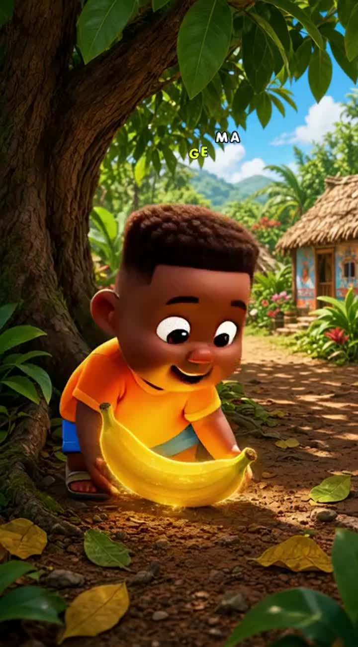 Crée un dessin animé original en 3D de destiné aux enfants… — AI cartoon