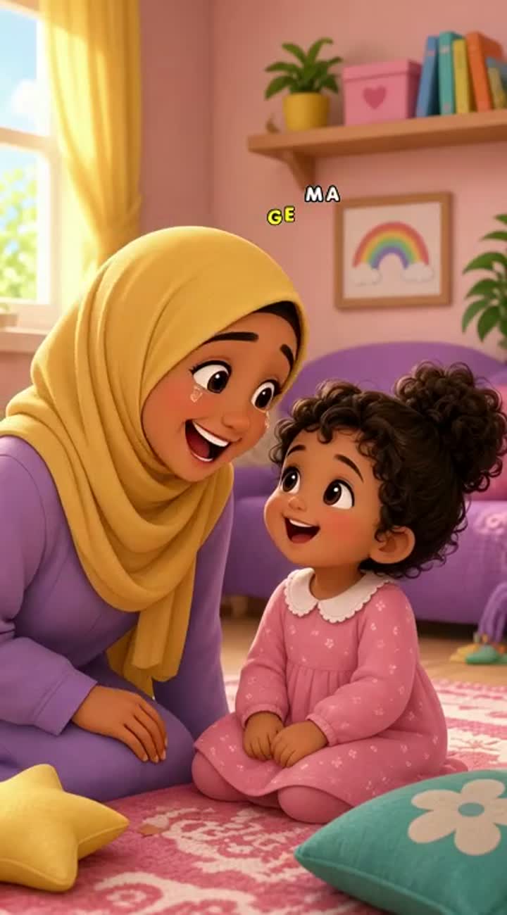 Maalin kasta, hooyadeed markay "salaam" tiraahdo… — AI cartoon