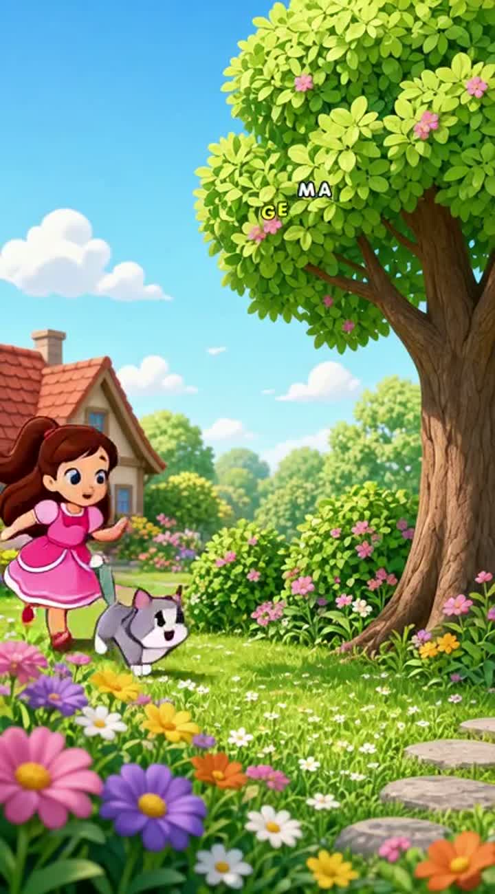 A Beautiful Morning — AI cartoon
