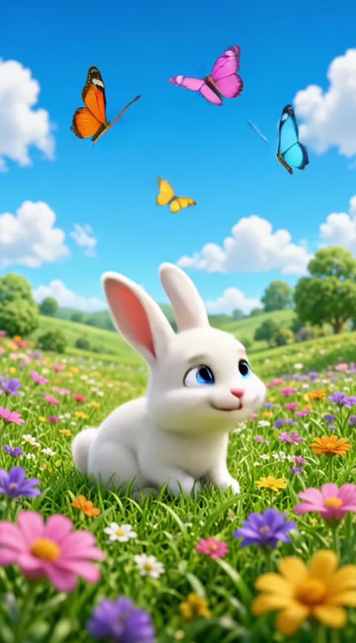 Cria um vídeo infantil de em animação cartoon 3D… — AI cartoon