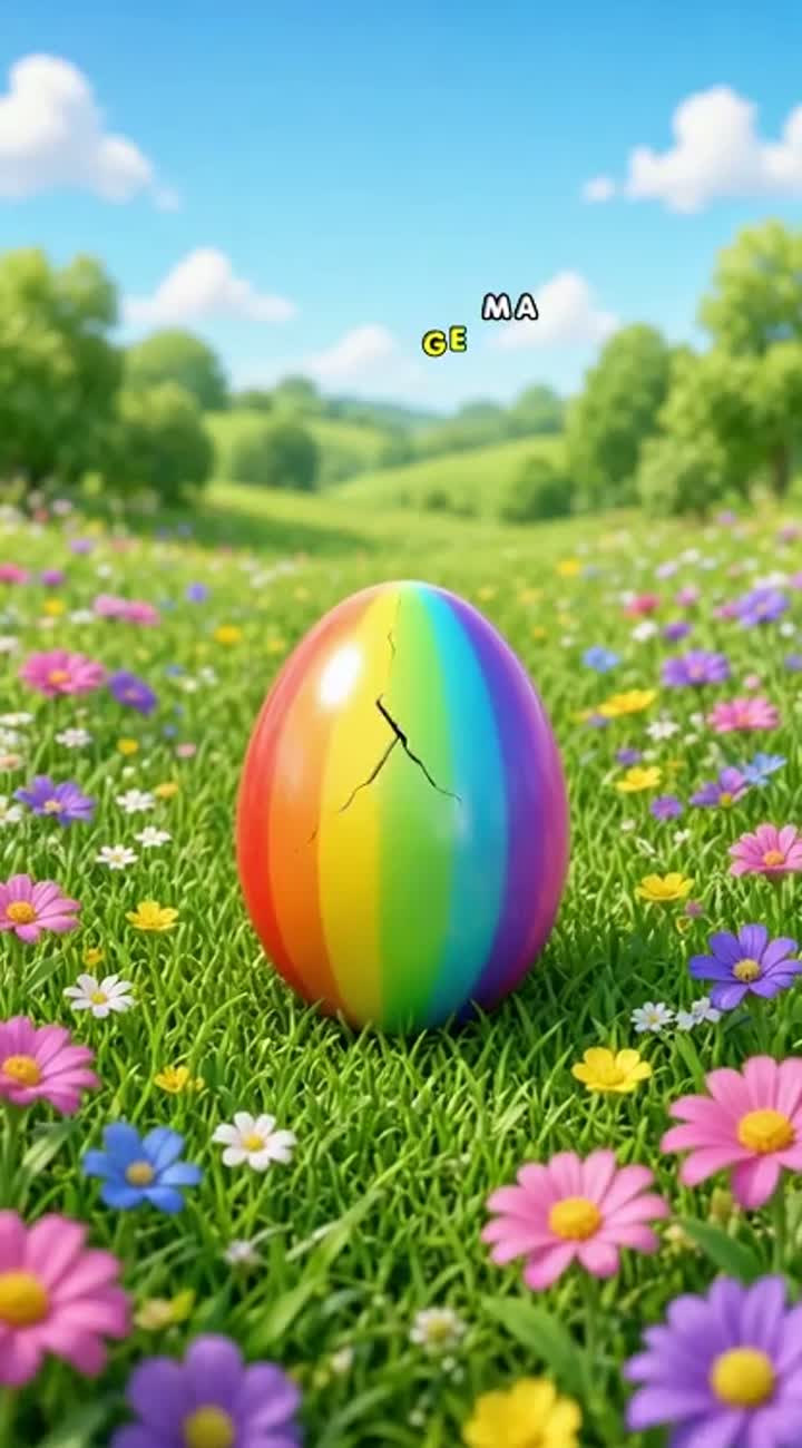 High-quality 3D animated preschool cartoon, vertical 9:16 video… — AI cartoon
