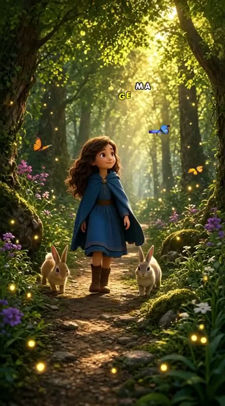 A beautiful 3D fairy-tale animation — AI cartoon