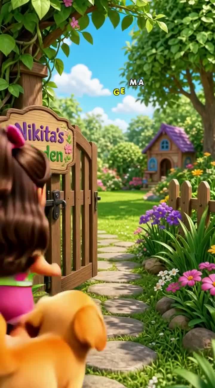 Meet Nikita and Simba — AI cartoon