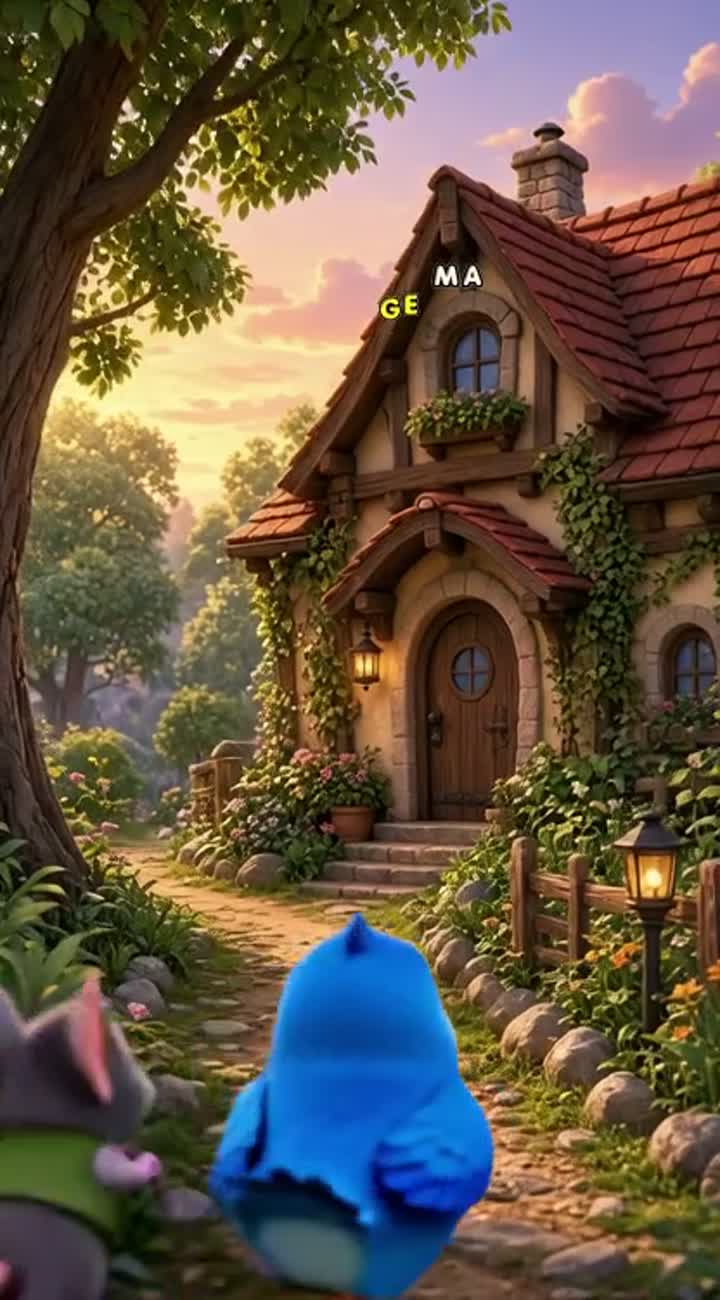 Recreate the uploaded reference video as a high-quality 3D cartoon… — AI cartoon