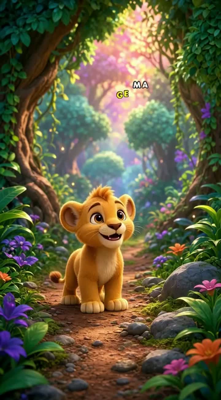 High\-quality 3D animated cartoon for kids… — AI cartoon