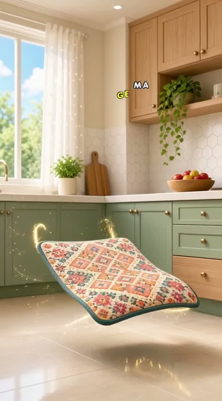 Fun, magical 3D cartoon-style animated product story featuring… — AI cartoon