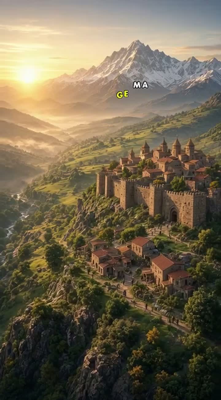 A vibrant cartoon with beautiful cinematic 3D animation… — AI cartoon