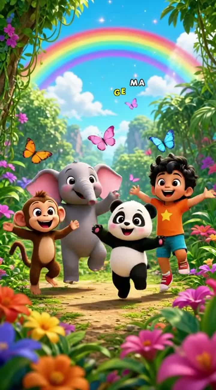 For Indian kids — AI cartoon