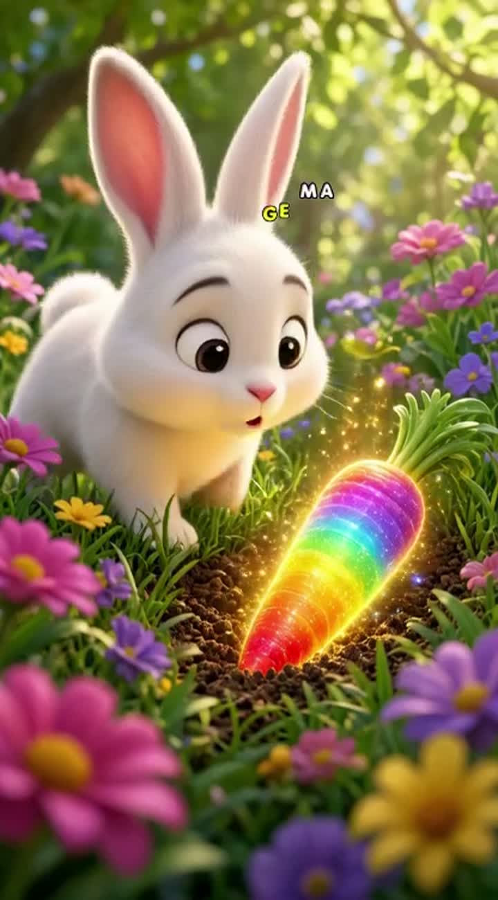 Magical 3D animated cartoon for preschool children — AI cartoon