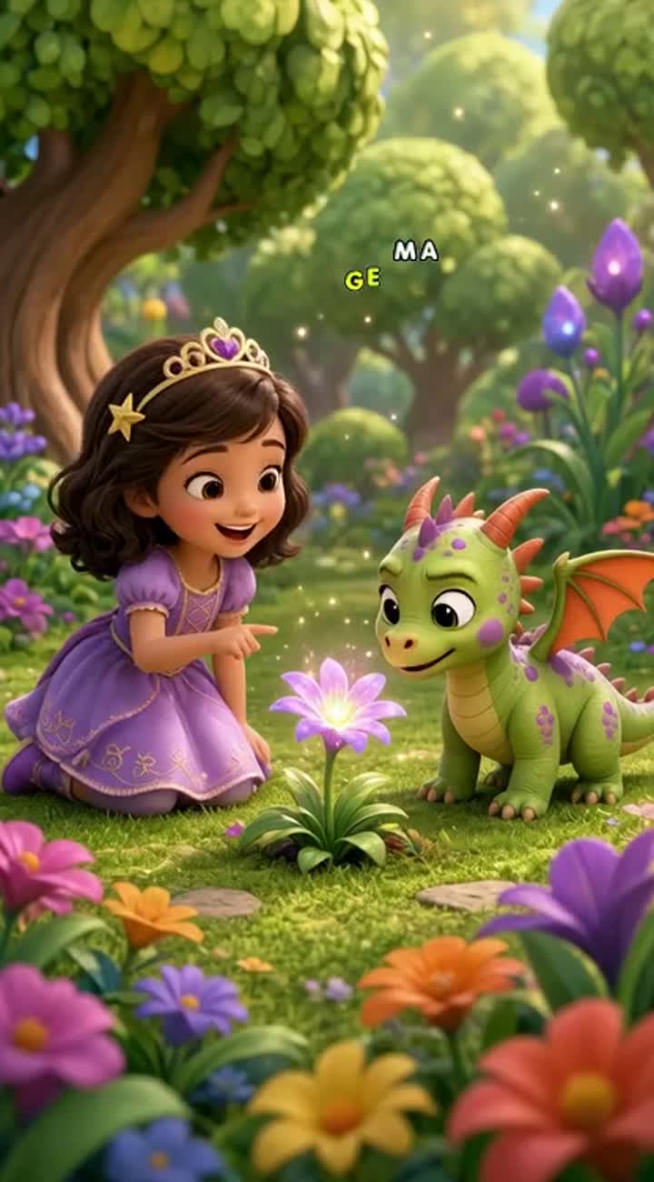 Premium stylized 3D children's cartoon animation, vertical 9:16 — AI cartoon