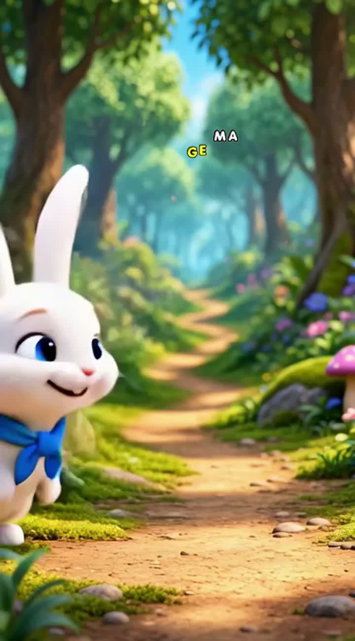 3D animated cartoon for children in Kazakh — AI cartoon