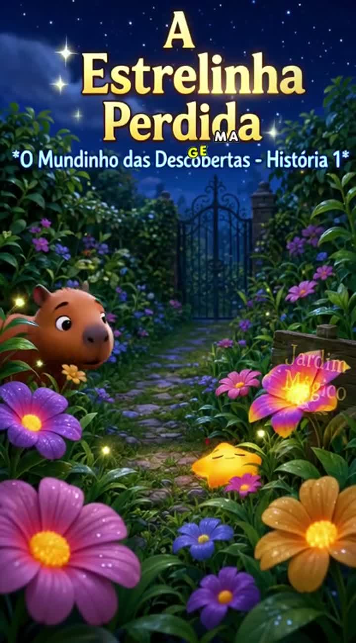 A Estrelinha Perdida — AI cartoon