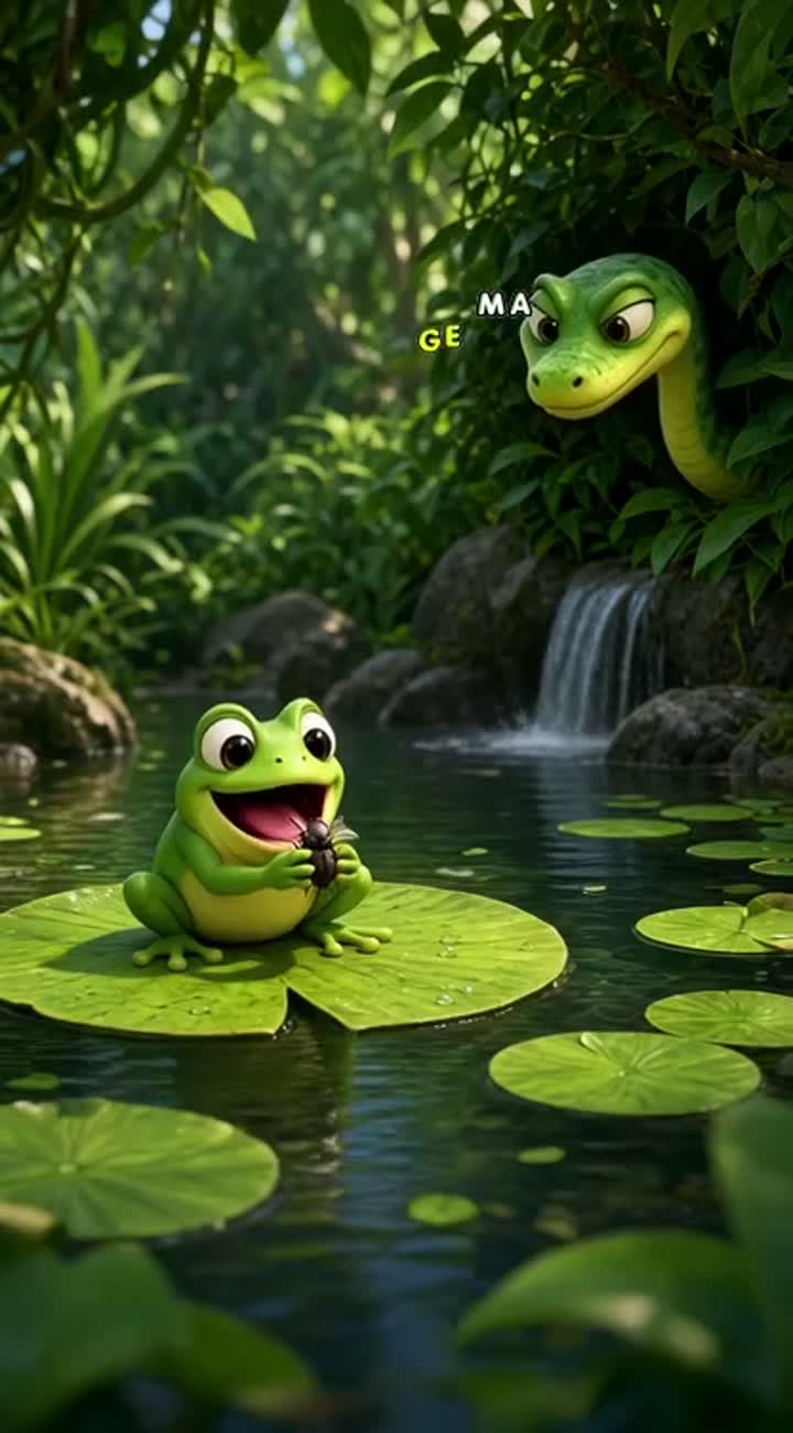 Original 3D cartoon comedy video — AI cartoon