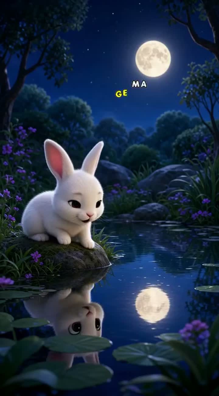 Vertical 3D animated children's fairy-tale short — AI cartoon
