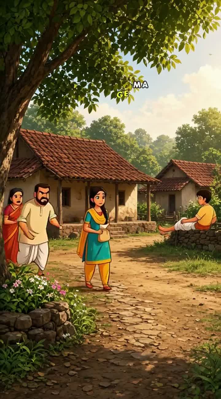 An unfortunate childhood — AI cartoon