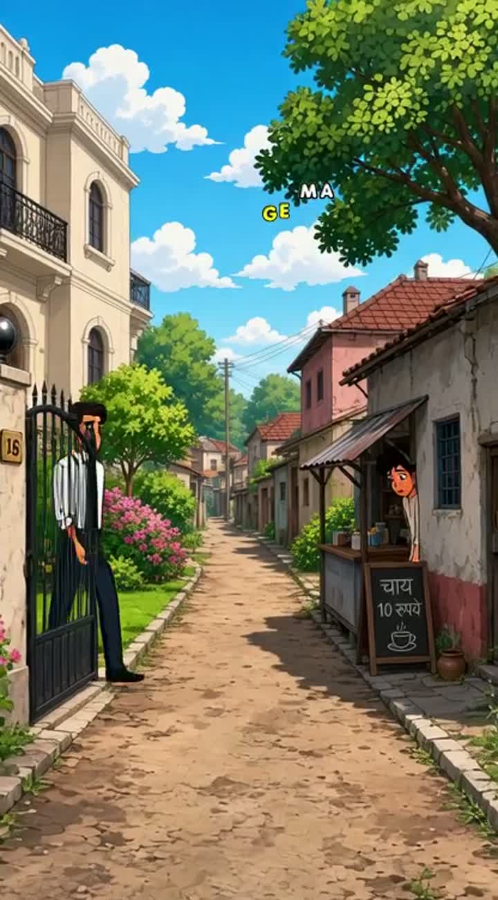 Do dost ka amir uor garib ka imosnal story Animated cartoon… — AI cartoon