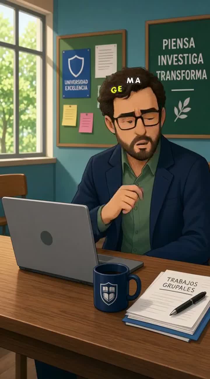Crear una animación educativa y universitaria de aproximadamente… — AI cartoon
