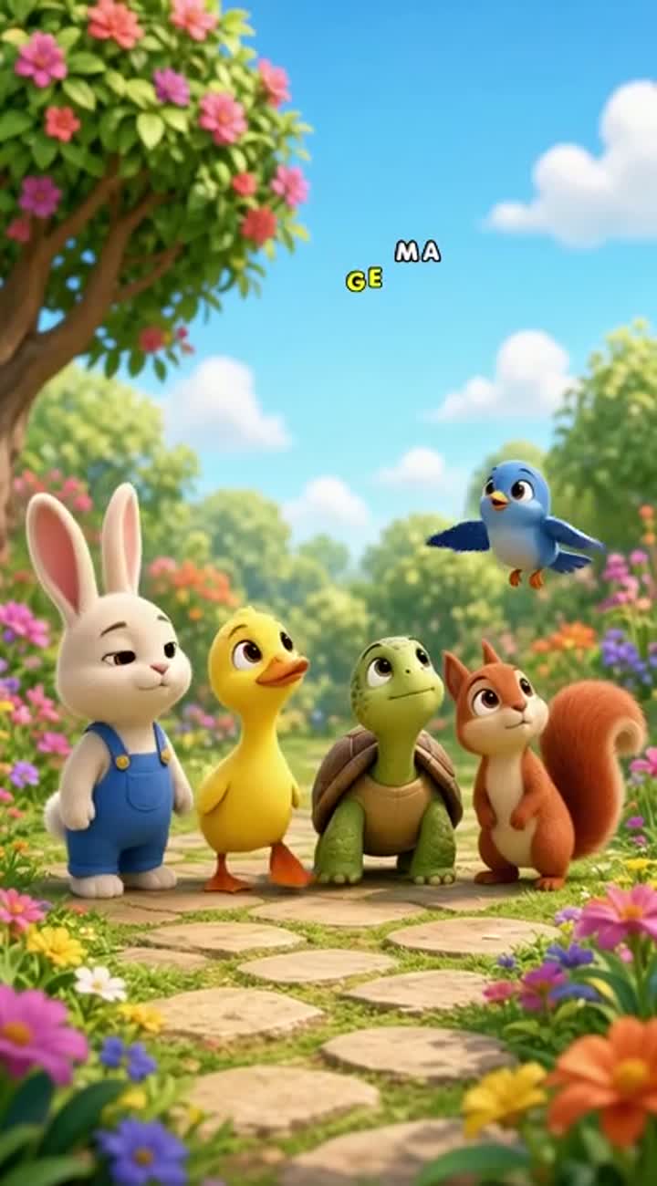 High-quality 3D animated children's cartoon for the Arabic kids… — AI cartoon
