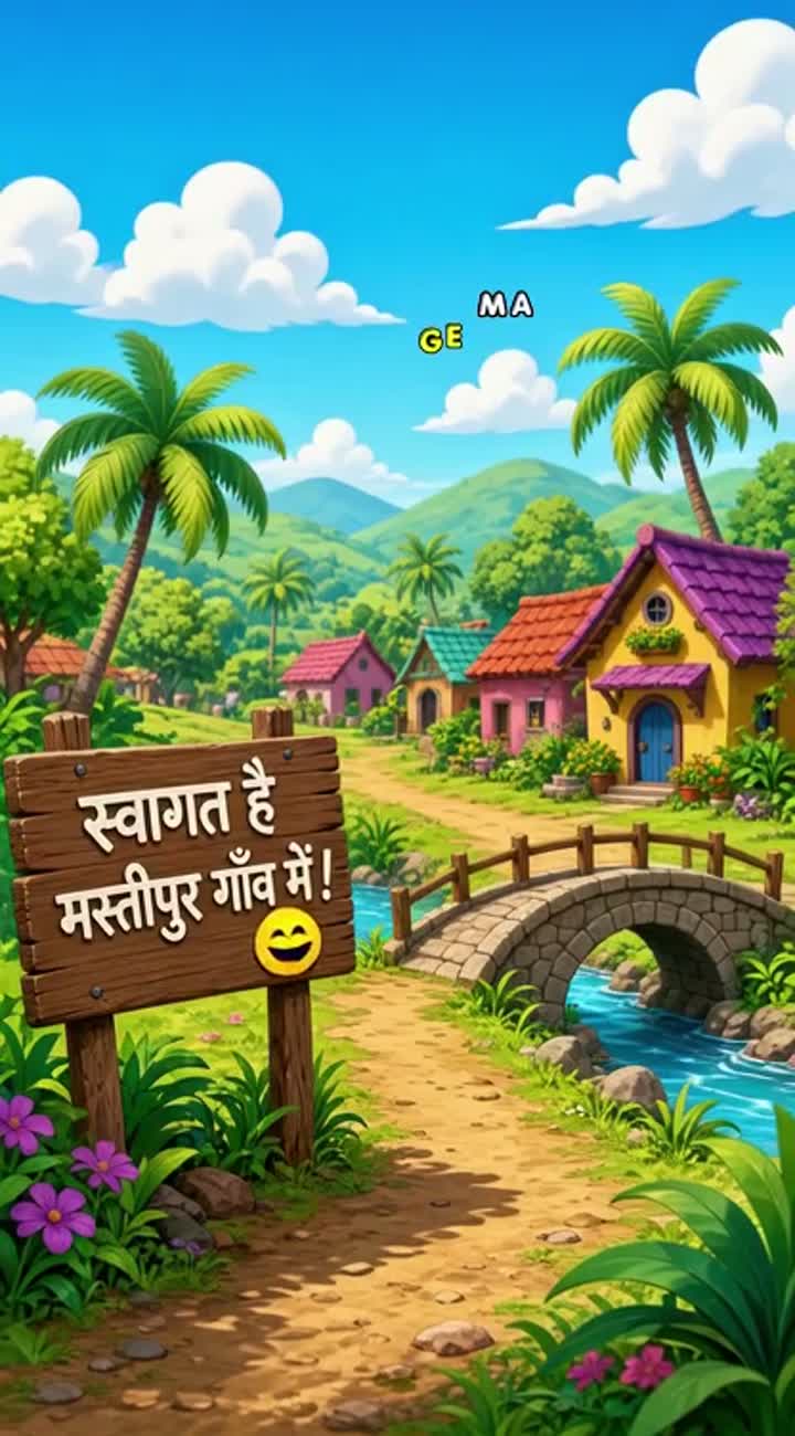 Comedy viral clip Banakar bhejo YouTube ke liye — AI cartoon