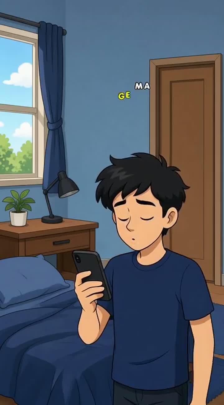 Ein einfacher 2D-Cartoon im Stil eines animierten Erklärvideos — AI cartoon