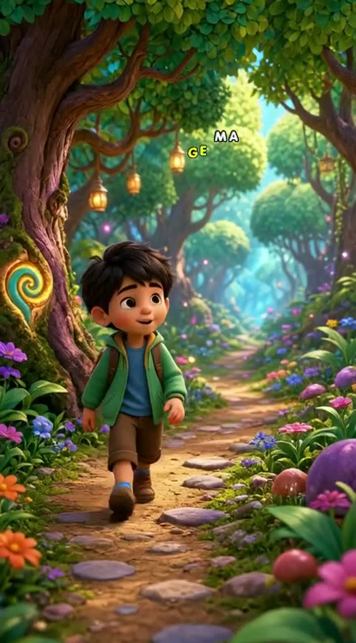 Beautiful 3D cartoon for children — AI cartoon