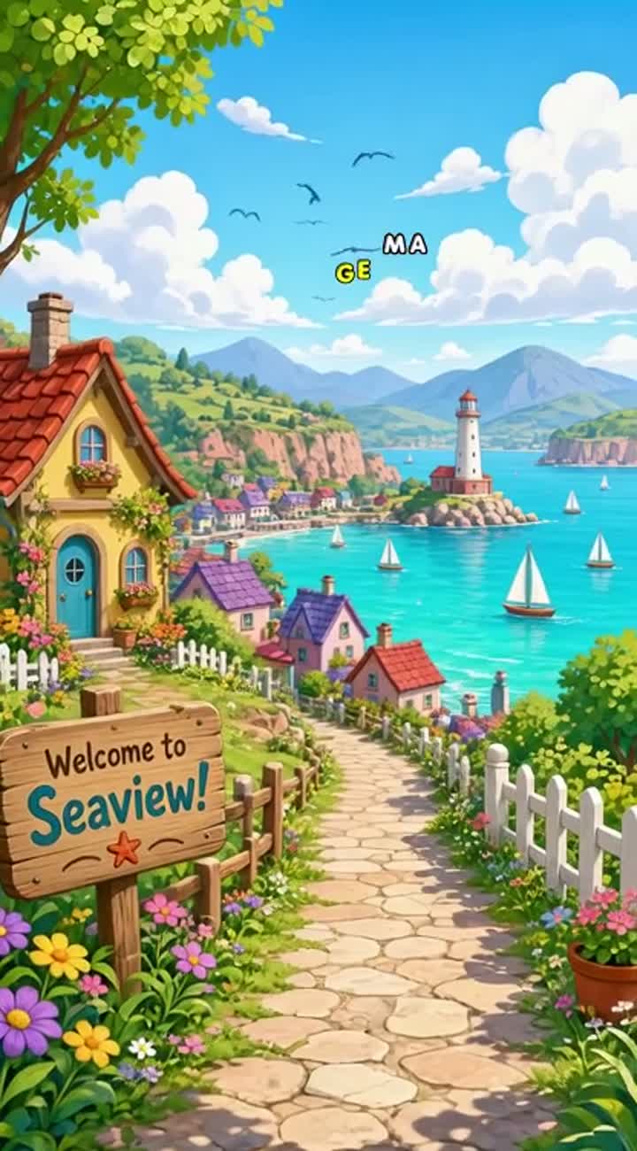 Short, engaging audiovisual story with expressive cartoon visuals… — AI cartoon