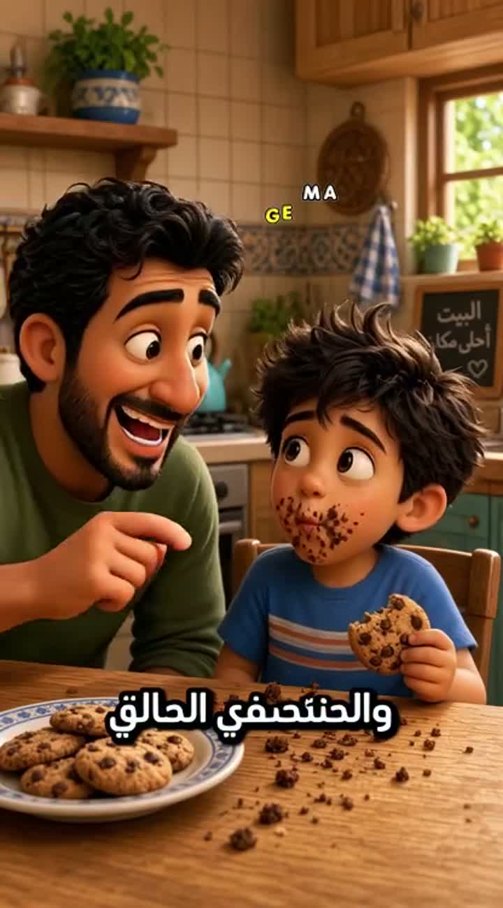 3D animated cartoon for kids, in high-quality Pixar-inspired… — AI cartoon