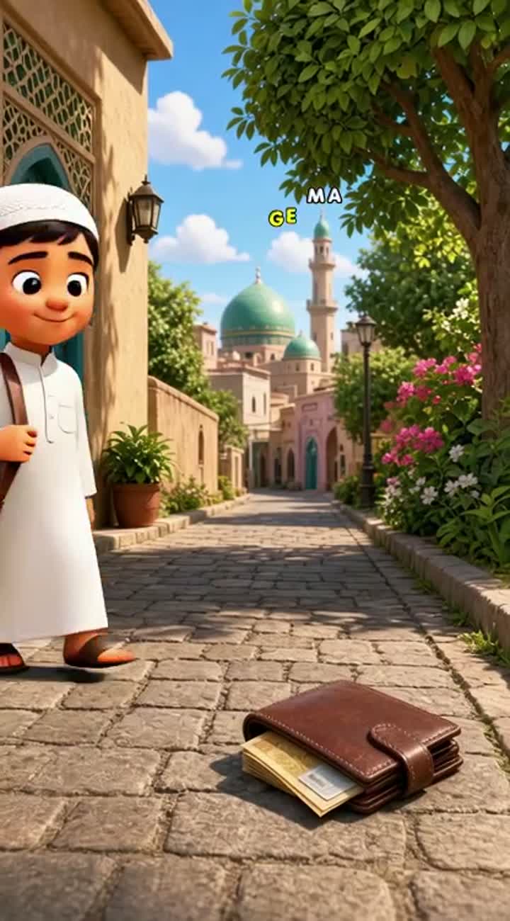 And a beautiful, wholesome visual style — AI cartoon